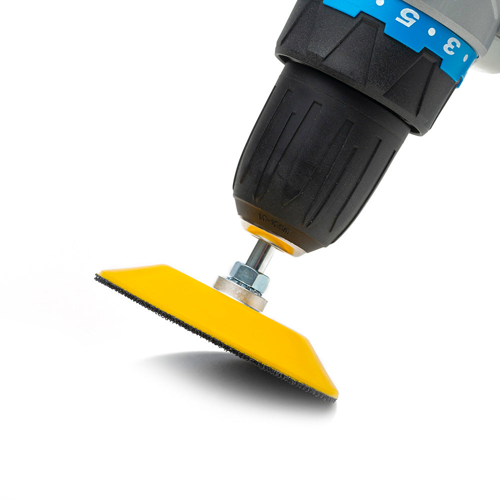 75mm ( 3") Spindle backing pad for electric drill - soft