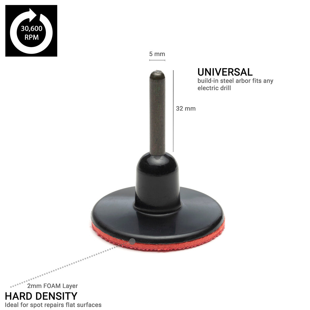 50mm ( 2") Spindle Pad - hard