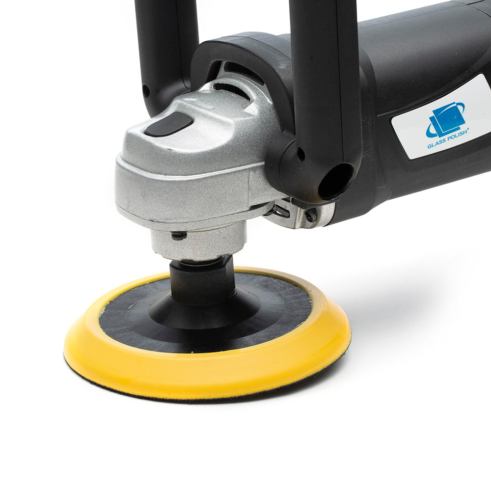 125mm ( 5") Rotary backing pad PSA - M14 - Yellow Rubber Soft