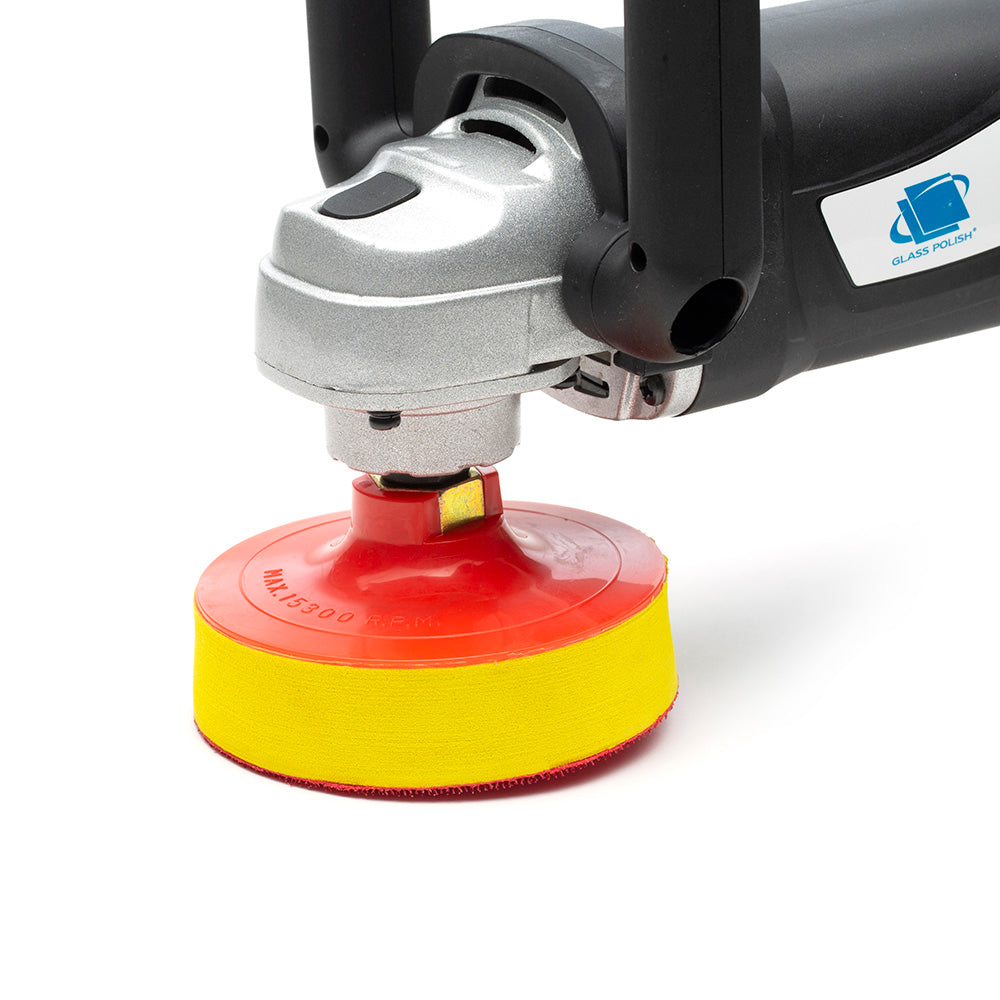 100 mm ( 4") Rotary buffing backing pad M14 - Hard