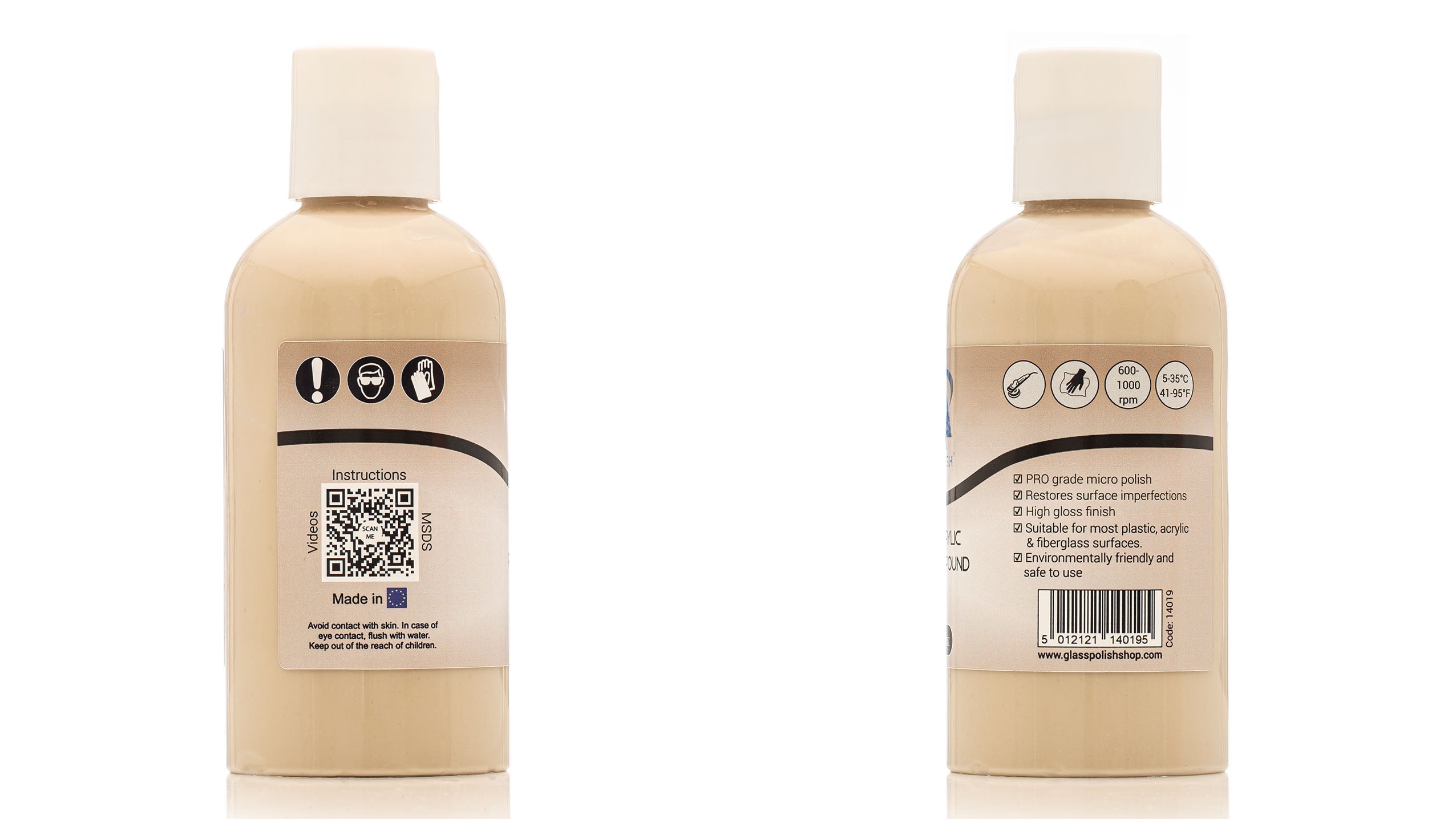 Plastic & Acrylic Polishing Compound 250ml