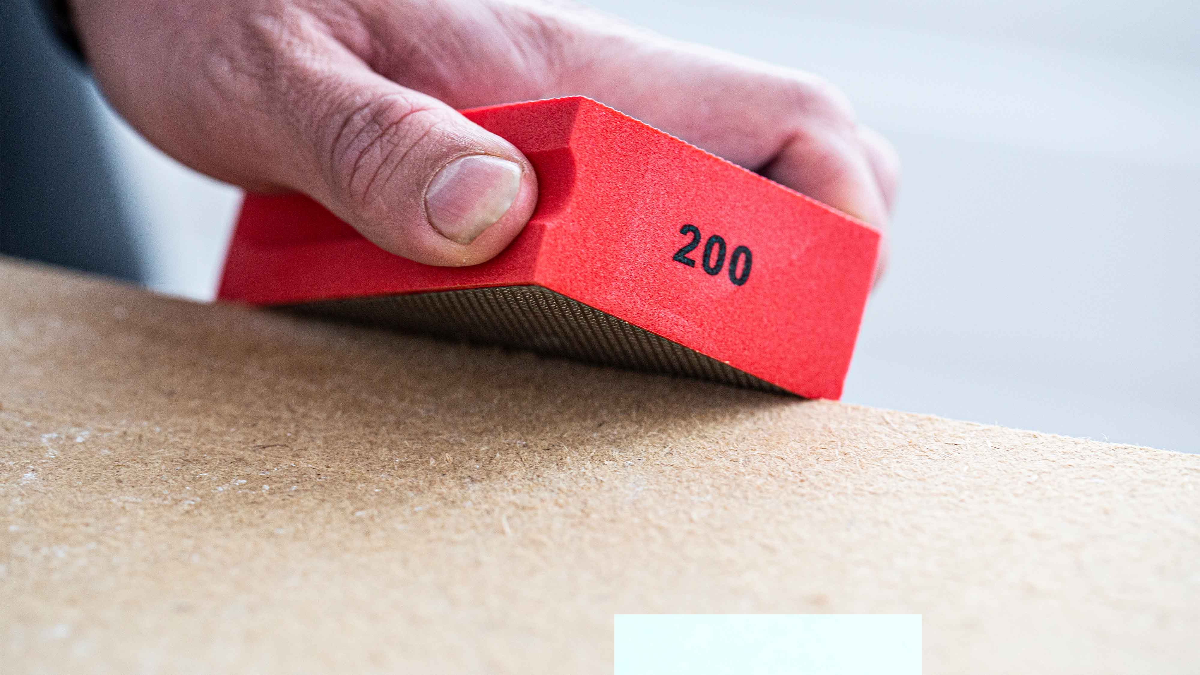 PRO Diamond Hand Sanding Pad - Grit 200 Medium