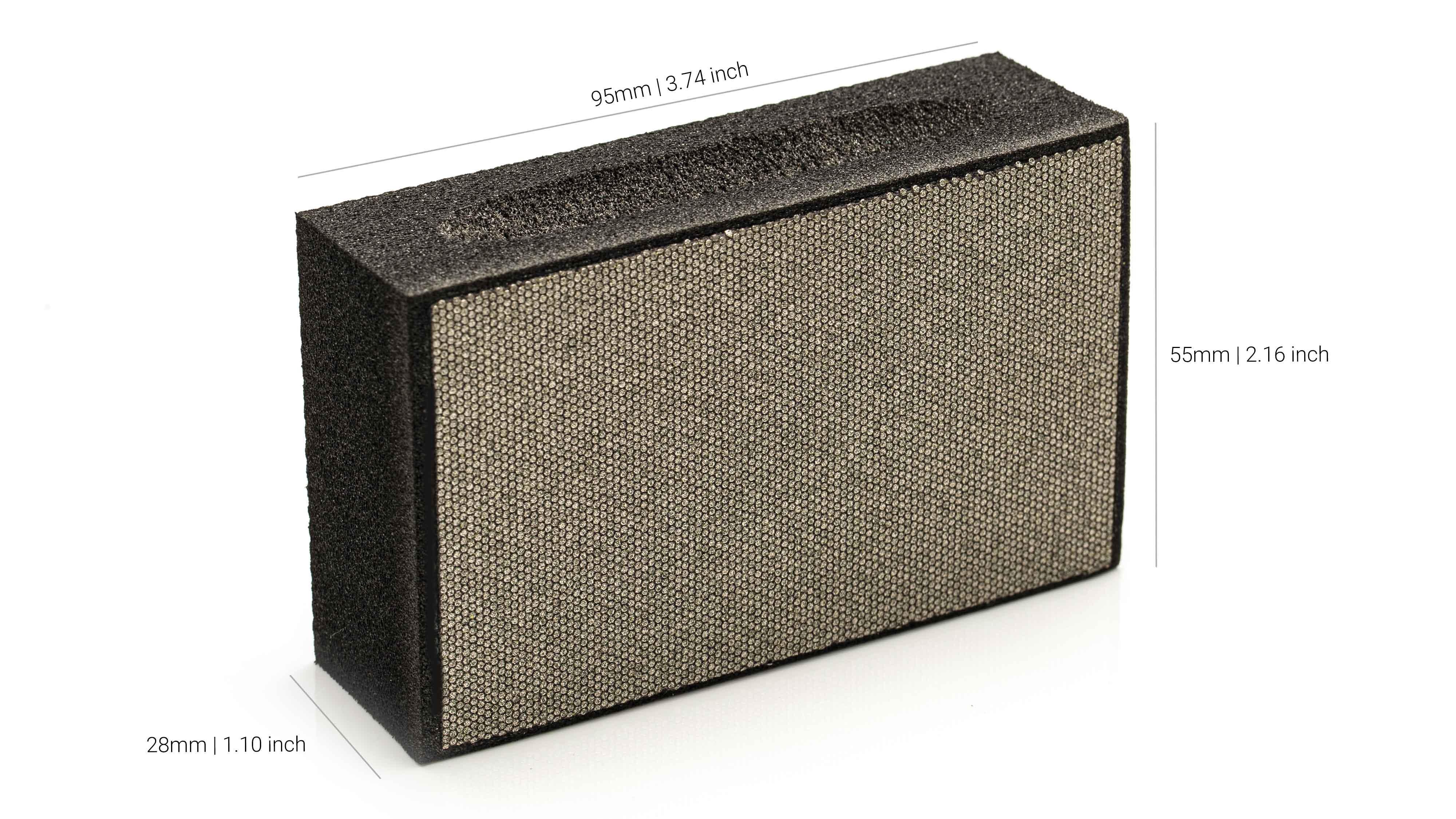 PRO Diamond Hand Sanding Pad - Grit 120 Coarse - 2 Pads