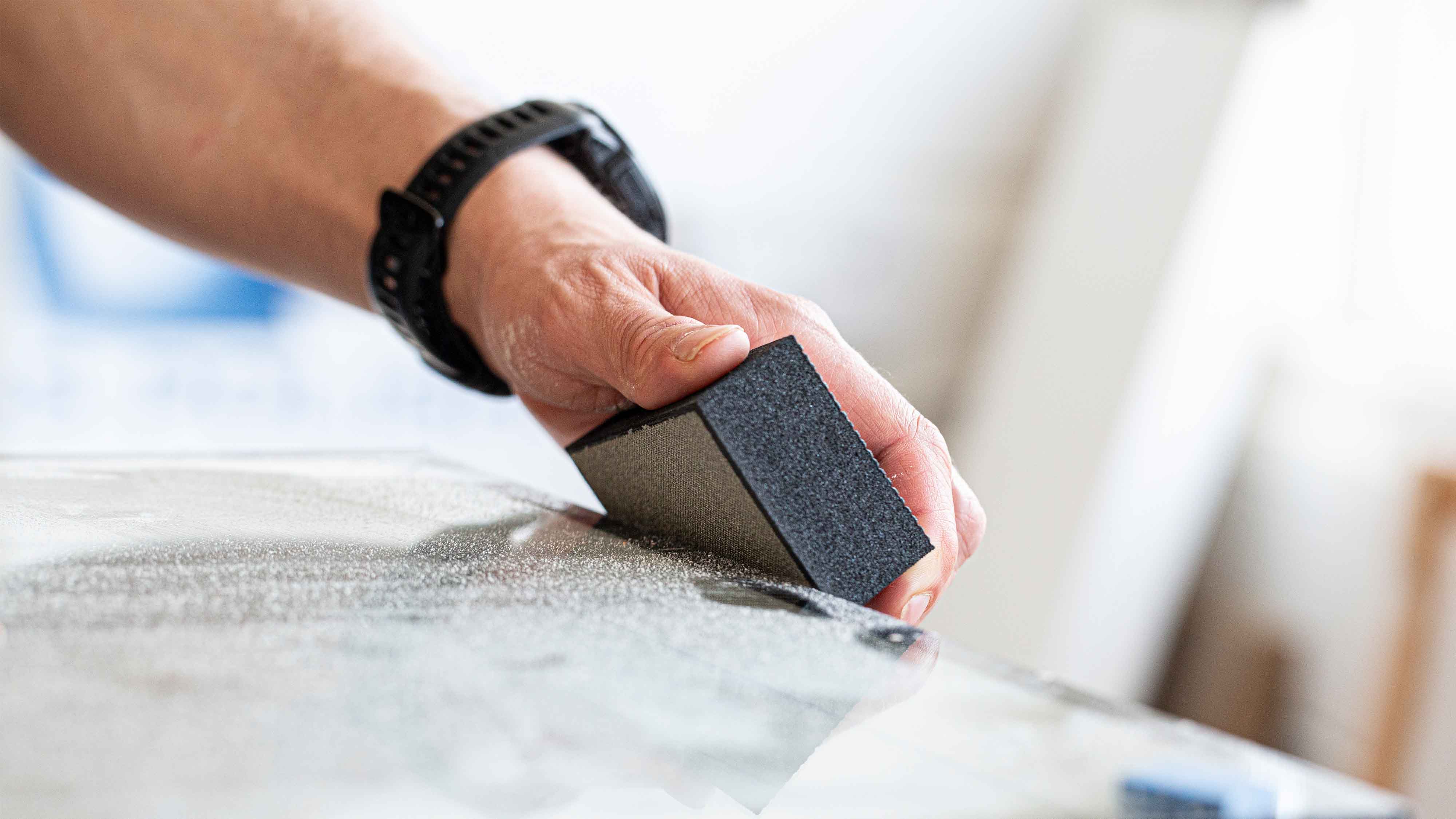 PRO Diamond Hand Sanding Pad - Grit 120 Coarse - 2 Pads