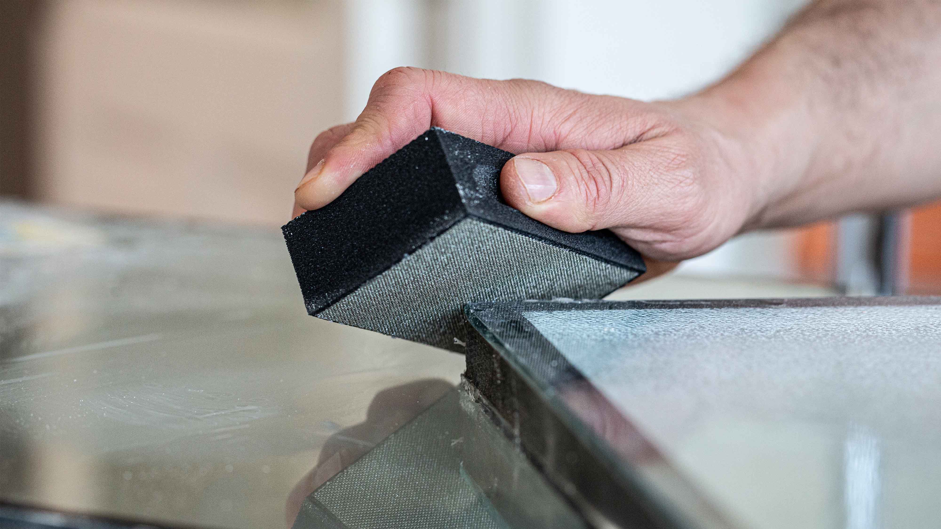 PRO Diamond Hand Sanding Pad - Grit 120 Coarse - 2 Pads
