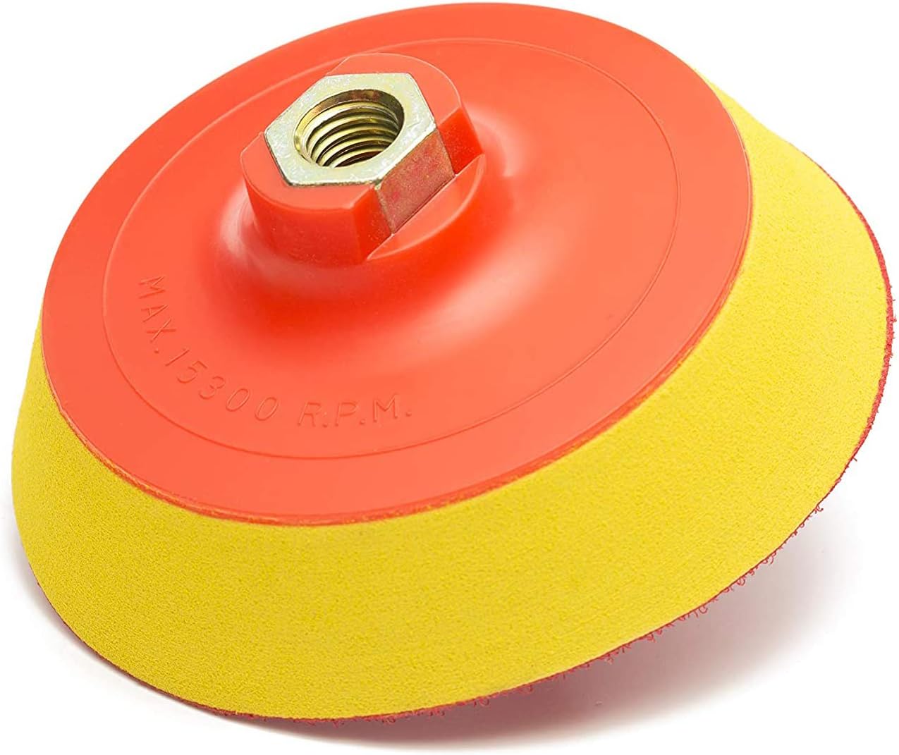 125 mm ( 5") Rotary buffing backing pad M14 - Hard