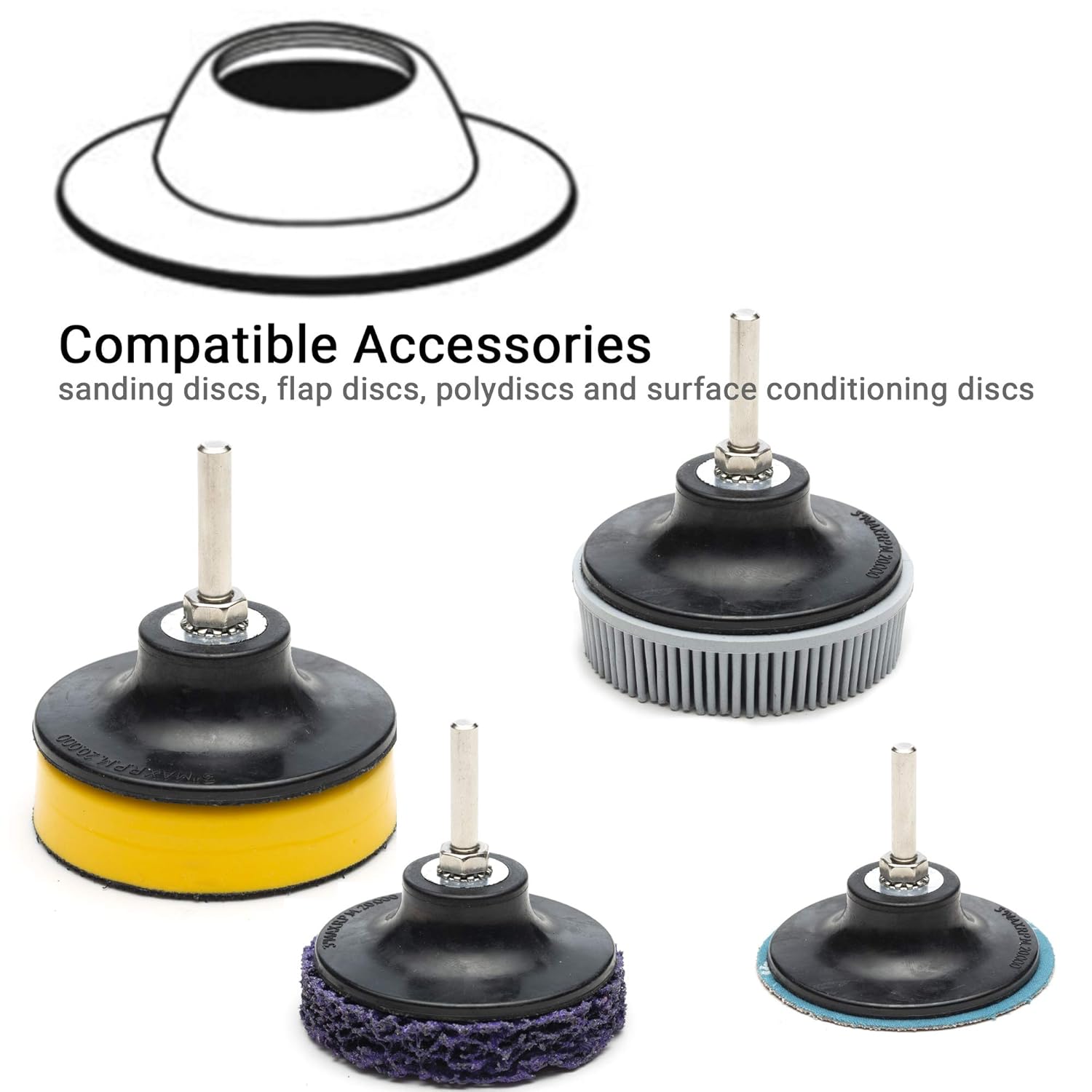 R-type Roll-on Backer Quick-Lock / 3" (75 mm)