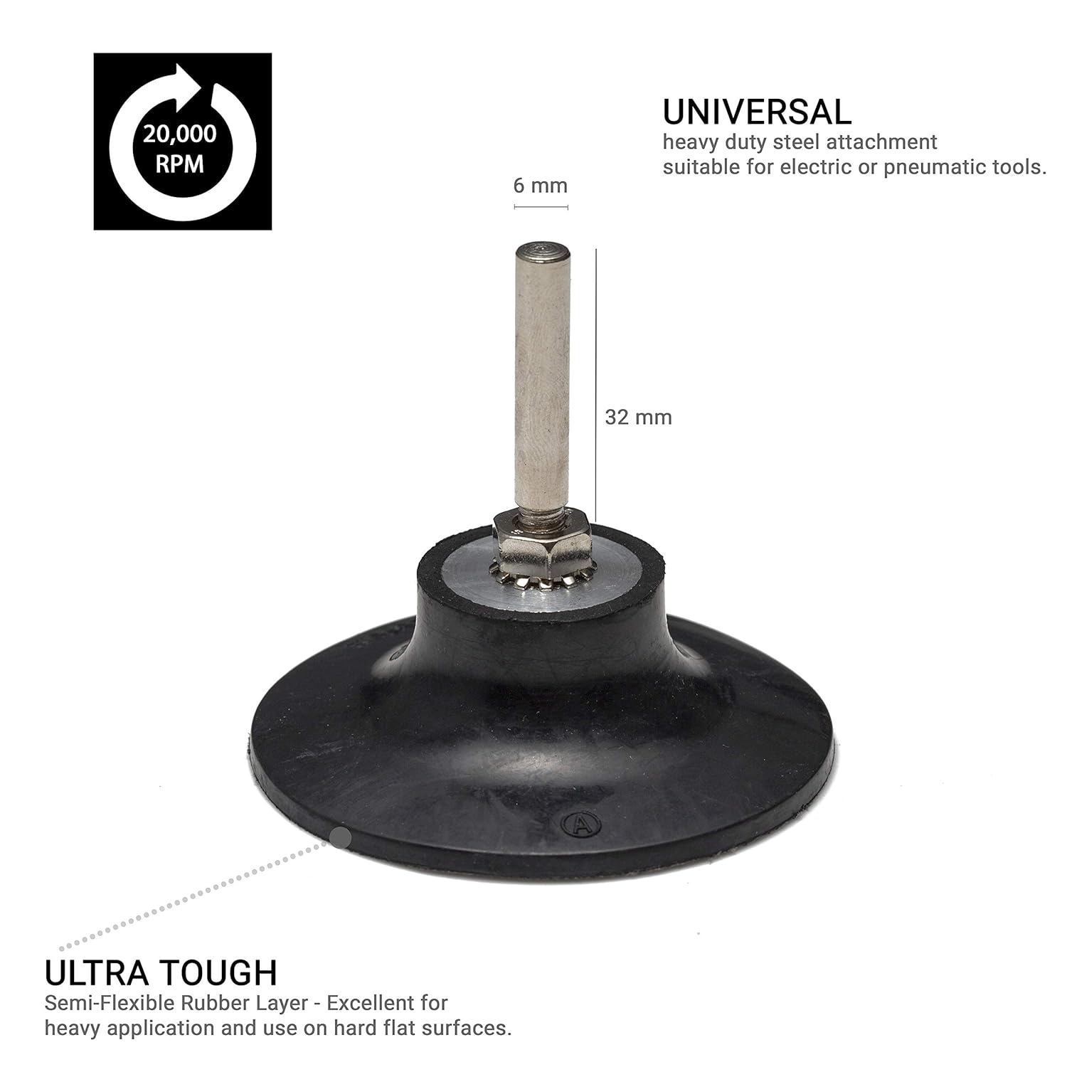 R-type Roll-on Backer Quick-Lock / 3" (75 mm)