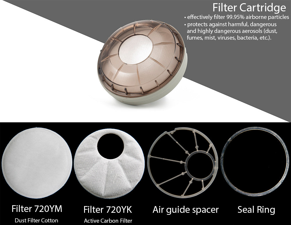 Half Face Dust Mask GP720