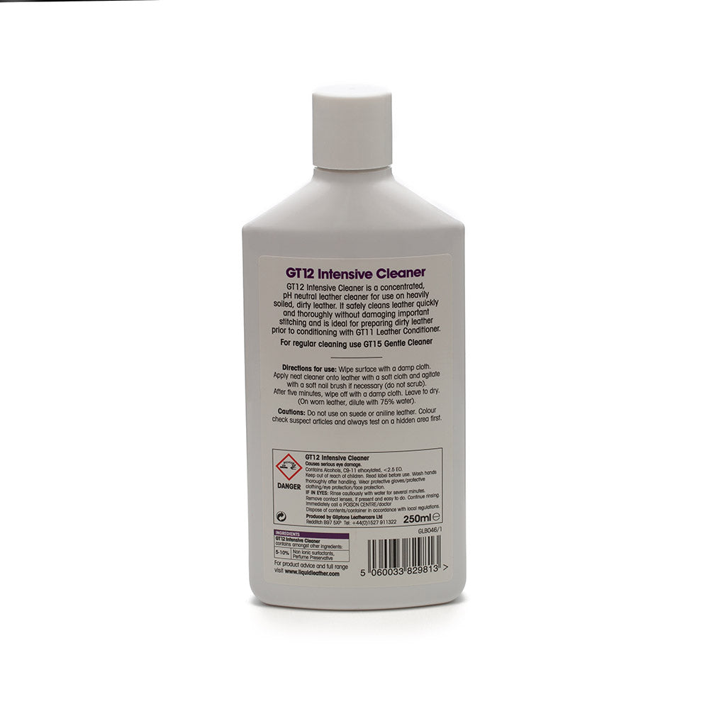 Liquid Leather GT12 Intensive Leather Cleaner 250 ml (8.4 oz)