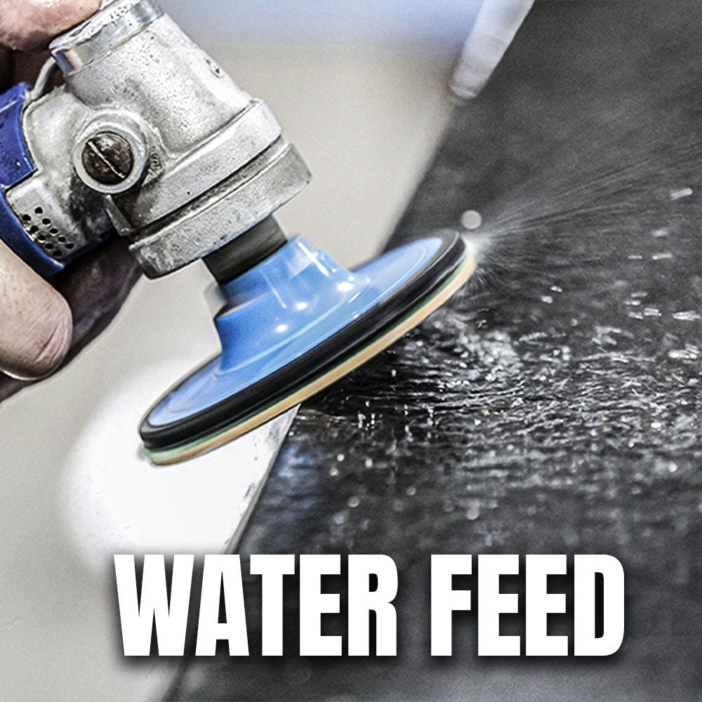 Water Feed Rotary Polisher Backing Pads