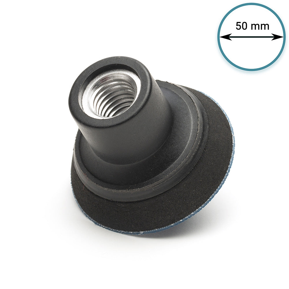 50mm ( 2") Rotary backing pad PSA - 5/8"-11 - medium