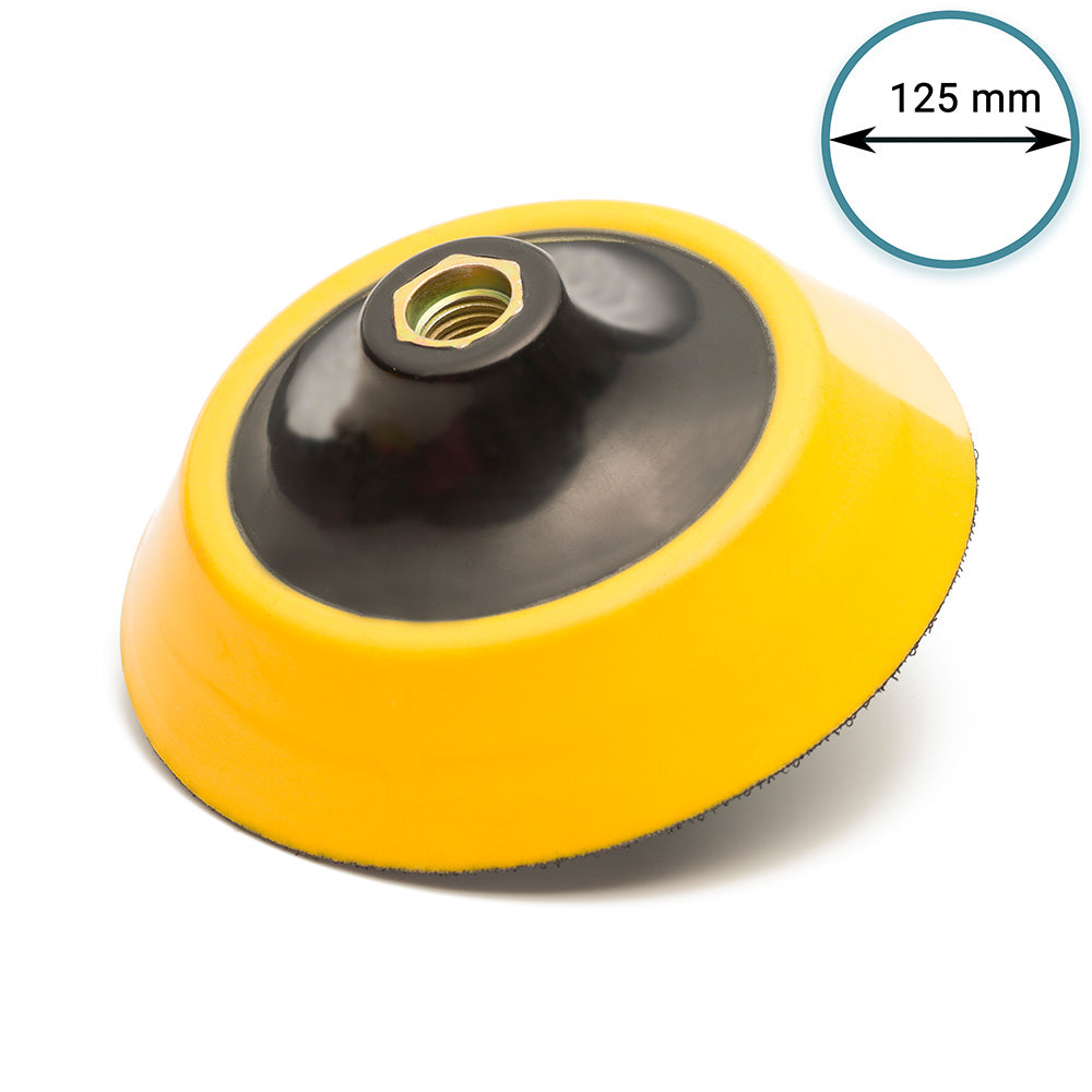 125mm ( 5") Rotary polishing backing pad M14 - Soft