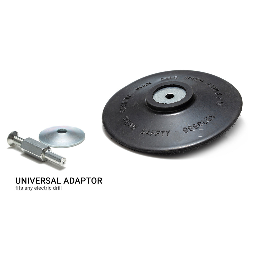 100mm ( 4") Spindle Pad - Rubber rigid