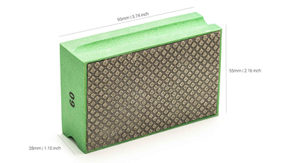 PRO Diamond Hand Sanding Pad - Grit 60 Very Coarse