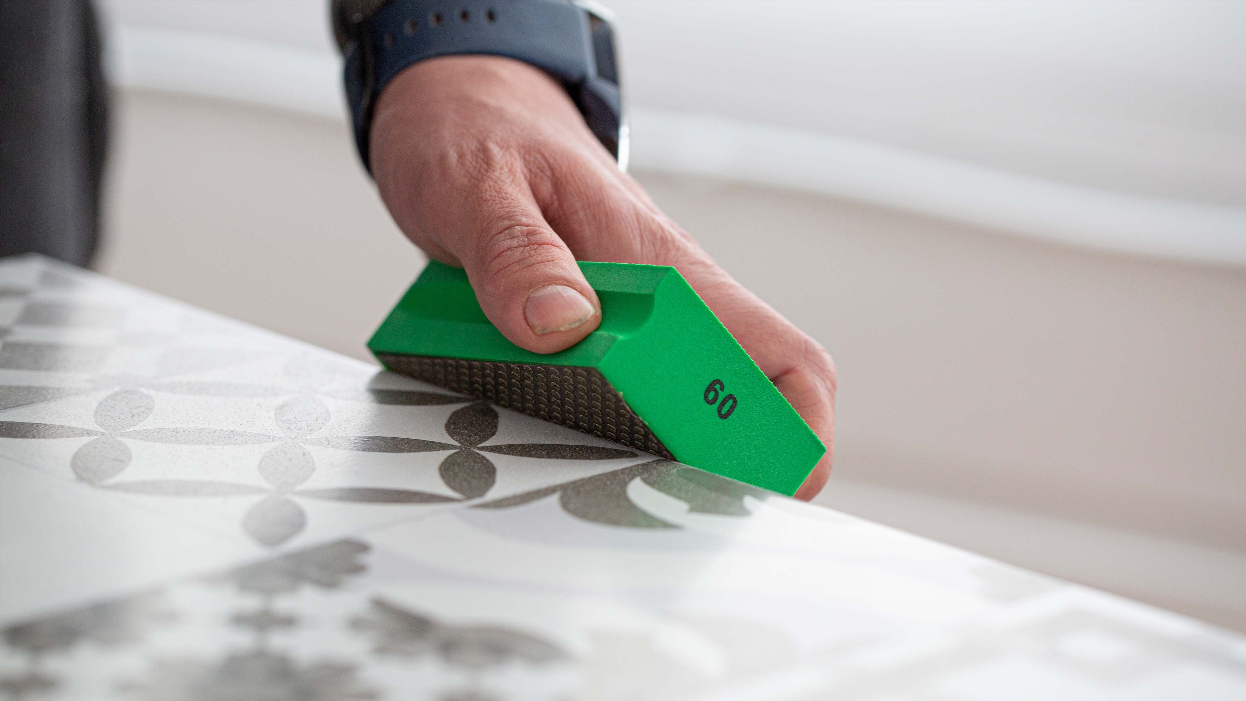 PRO Diamond Hand Sanding Pad - Grit 60 Very Coarse