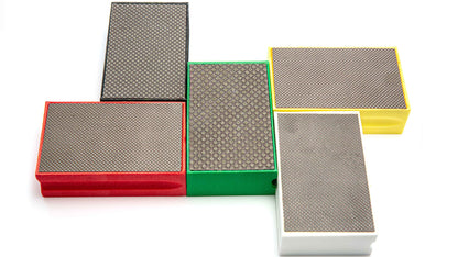 PRO Diamond Hand Sanding Pad Bundle - 5 Pads