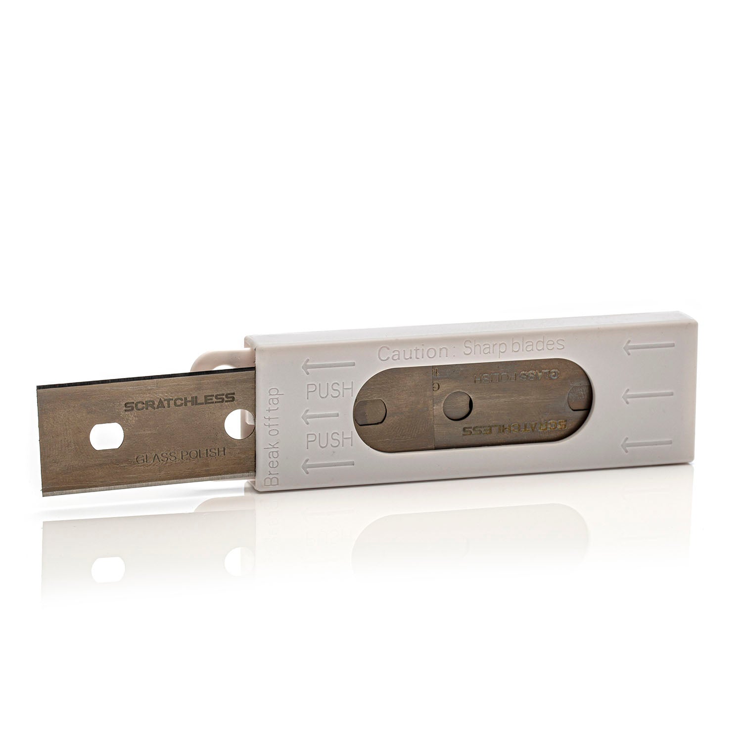 SCRATCHLESS 10 x Carbon Steel Blades for SCRATCHELSS Scraper |78mm