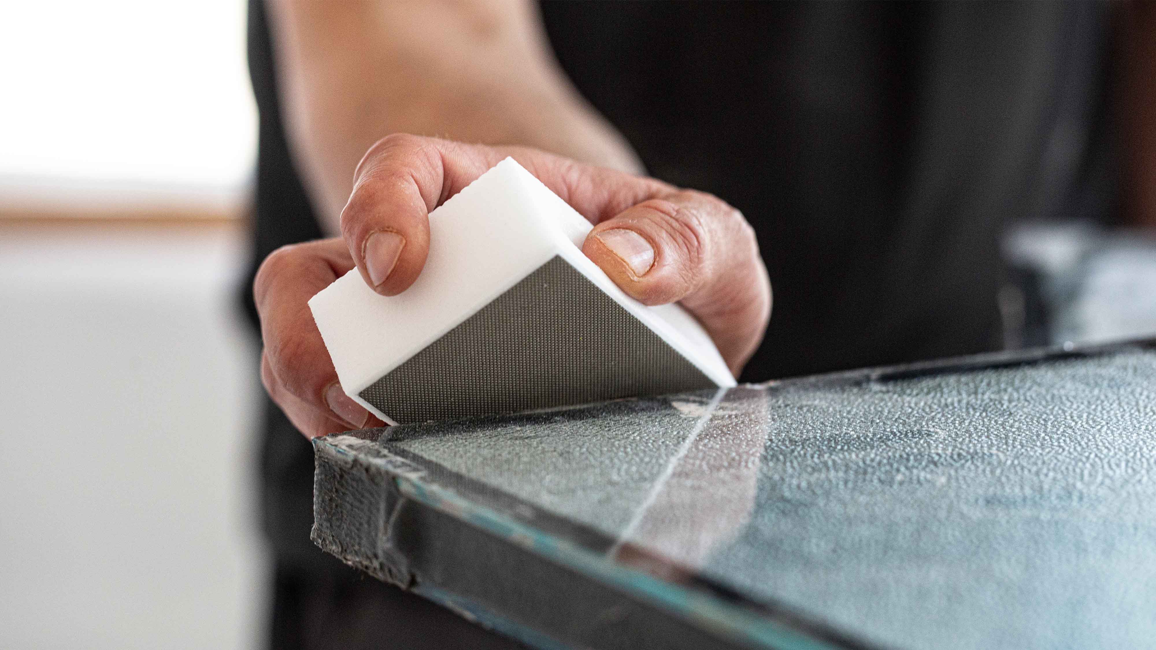 PRO Diamond Hand Sanding Pad - Grit 600 Ultra Fine - 2 Pads