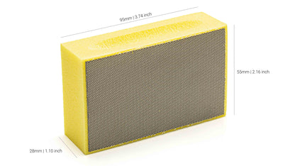 PRO Diamond Hand Sanding Pad - Grit 400 Fine - 2 Pads