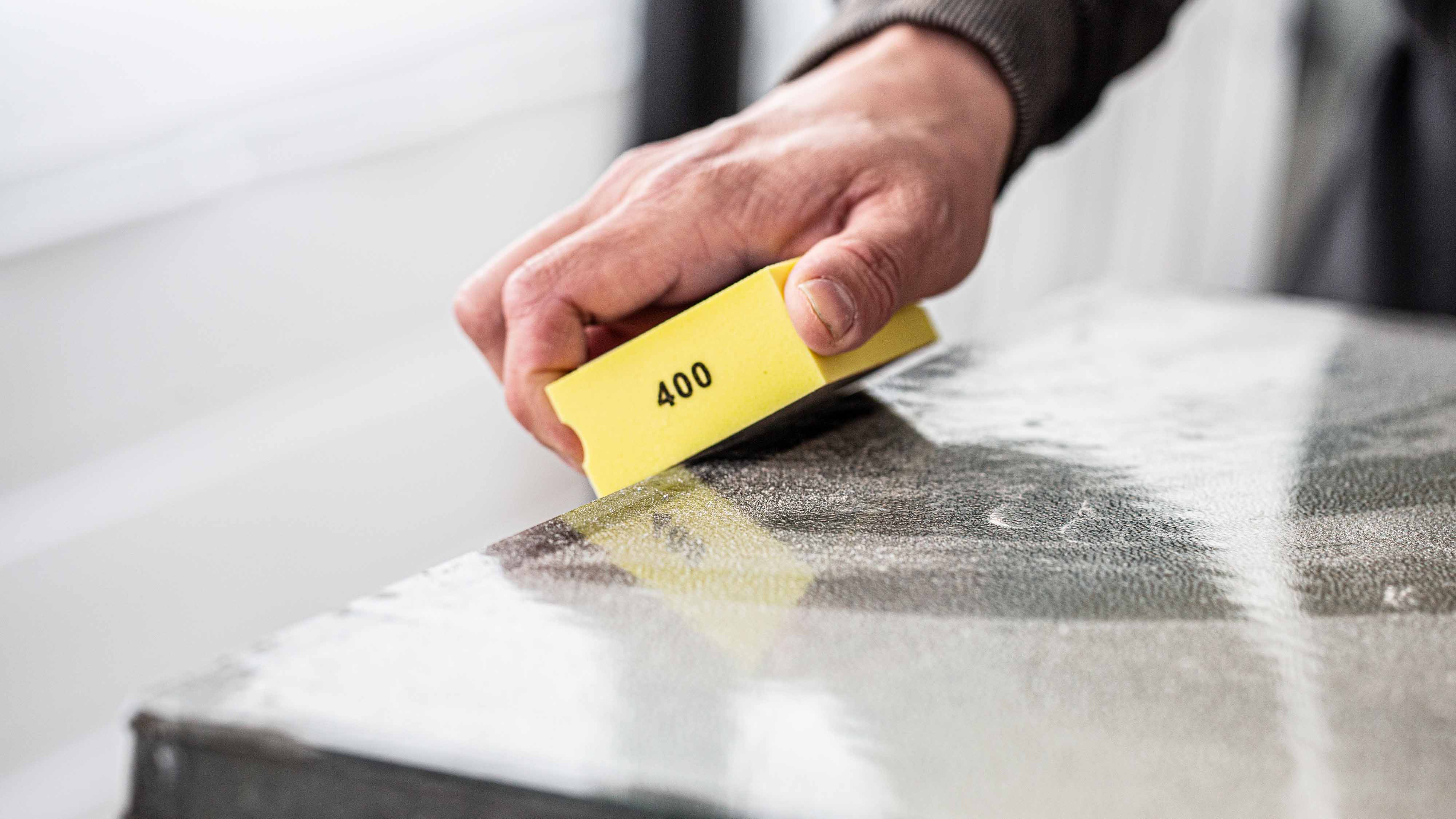 PRO Diamond Hand Sanding Pad - Grit 400 Fine