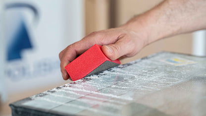 PRO Diamond Hand Sanding Pad - Grit 200 Medium - 2 Pads