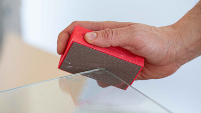PRO Diamond Hand Sanding Pad - Grit 200 Medium - 2 Pads