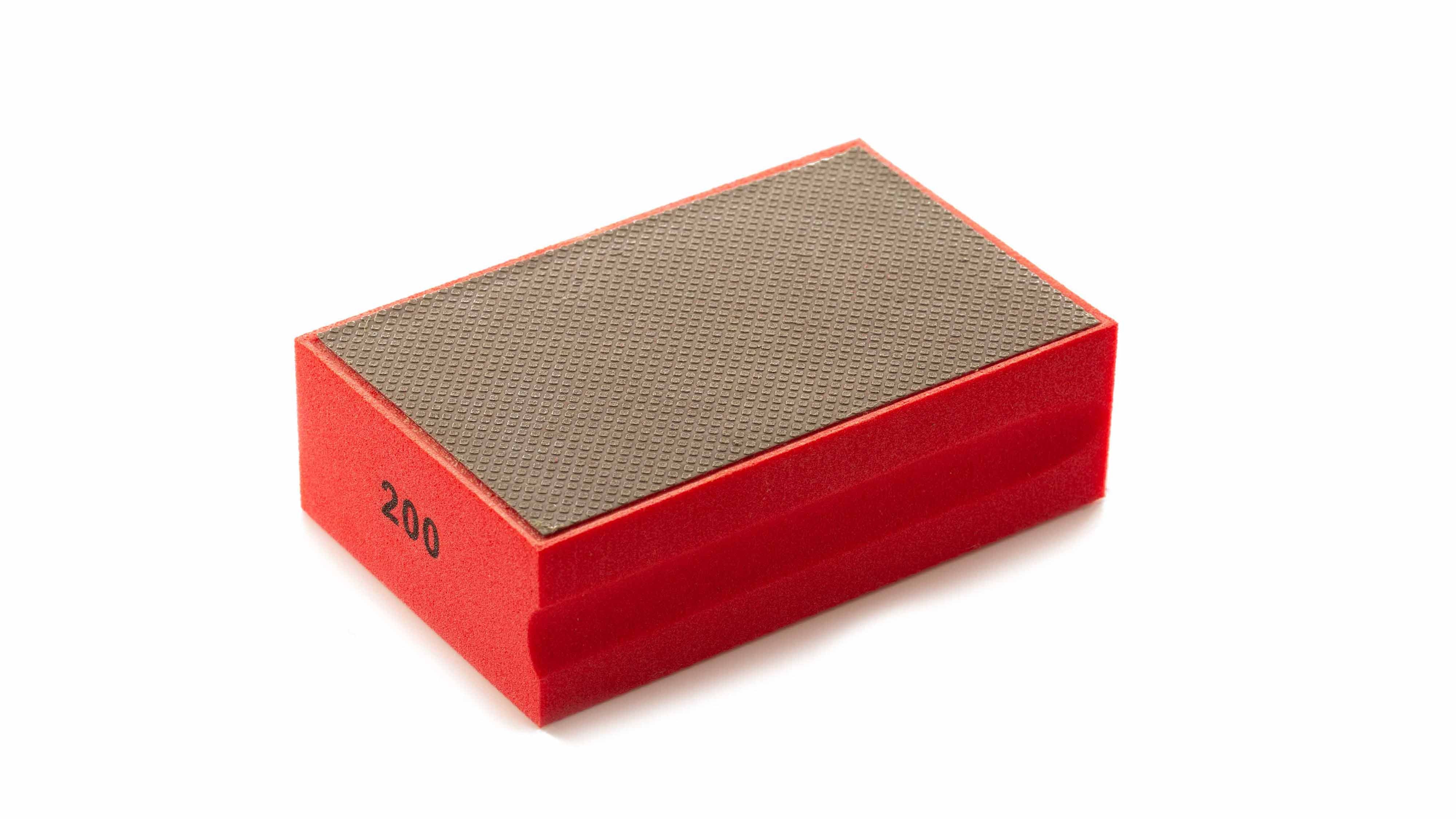 PRO Diamond Hand Sanding Pad - Grit 200 Medium