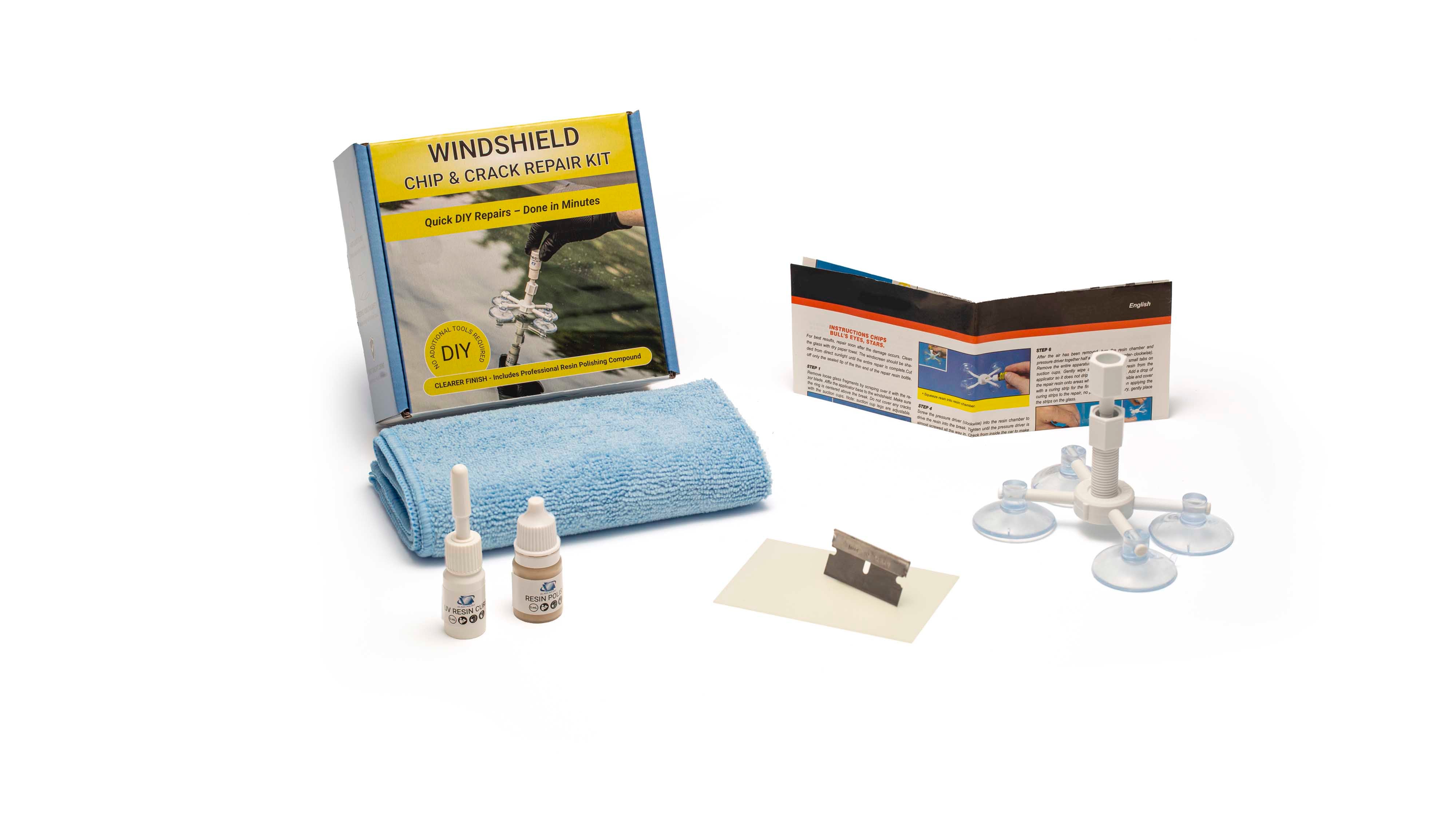 DIY Windscreen Chip & Crack Repair Kit