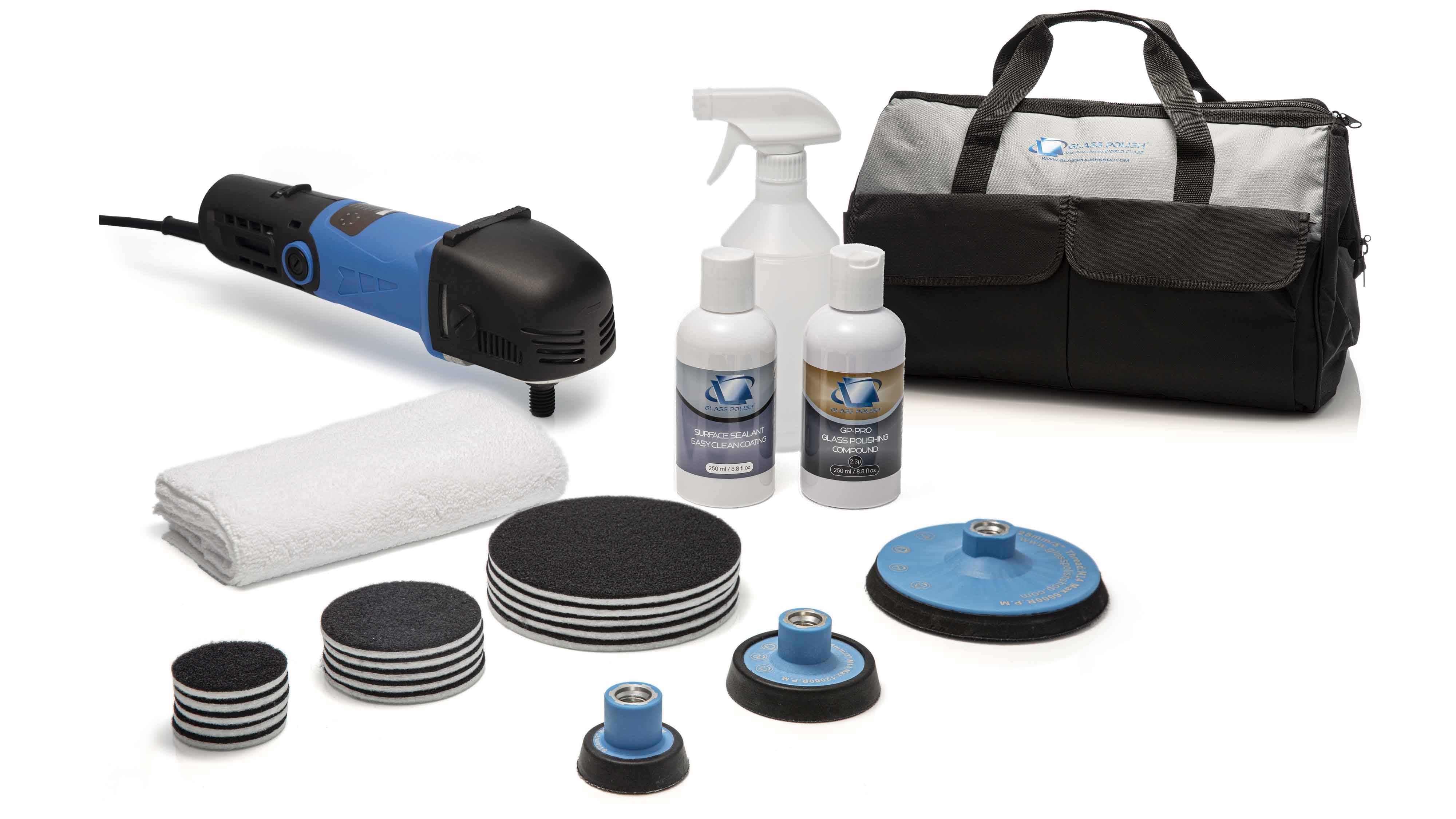 PRO Glass Polishing Kit With Polisher