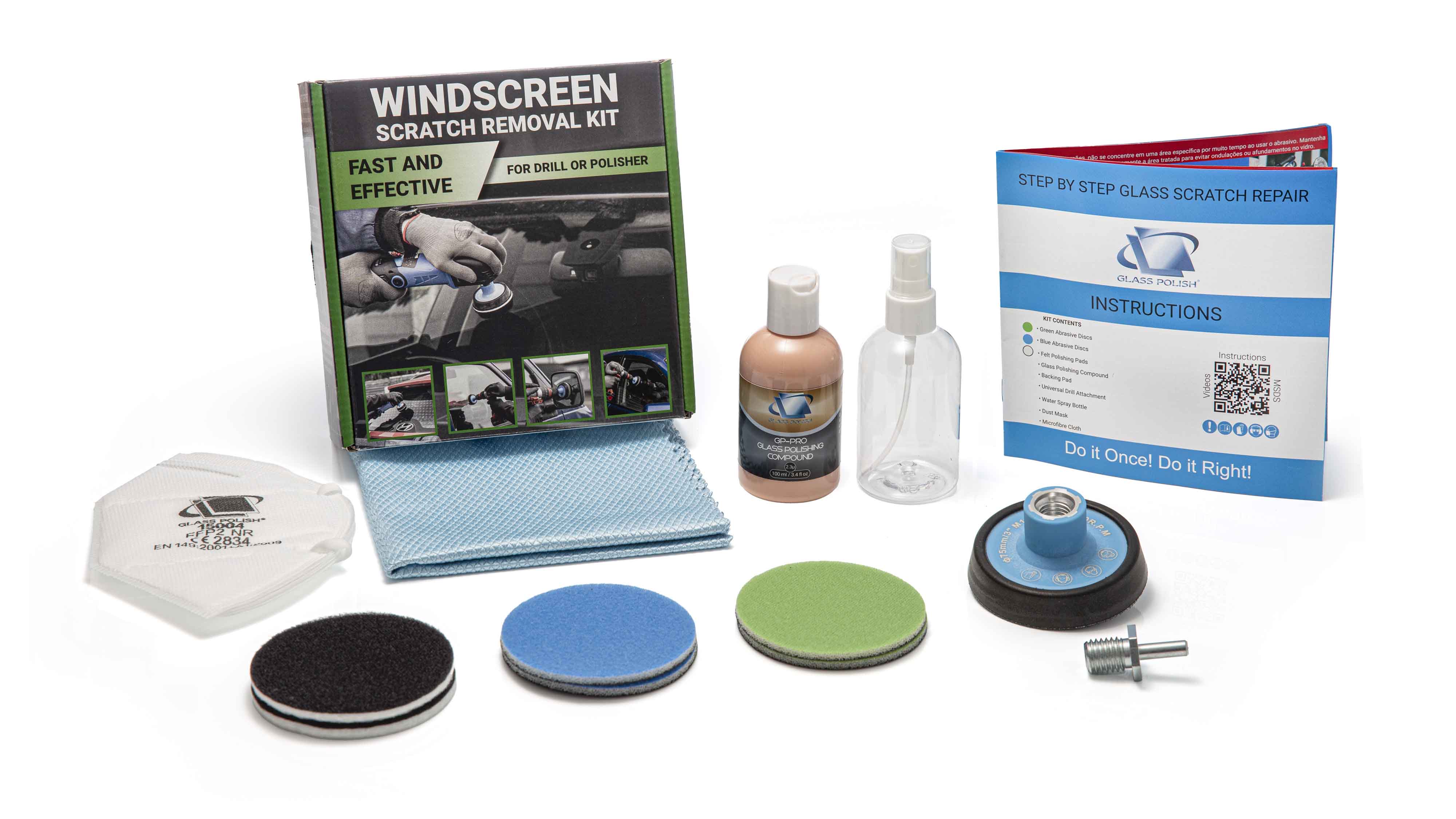 DIY Windscreen Scratch Removal Kit