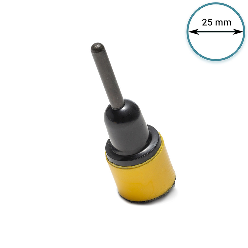 25mm ( 1") Spindle Pad - Yellow Foam Soft