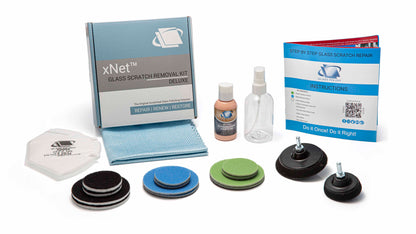 Deluxe DIY Glass Scratch Removal Kit 50mm (2") + 75mm (3")