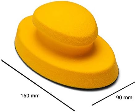 Hand-held Sanding Block - Oval / 90x150mm