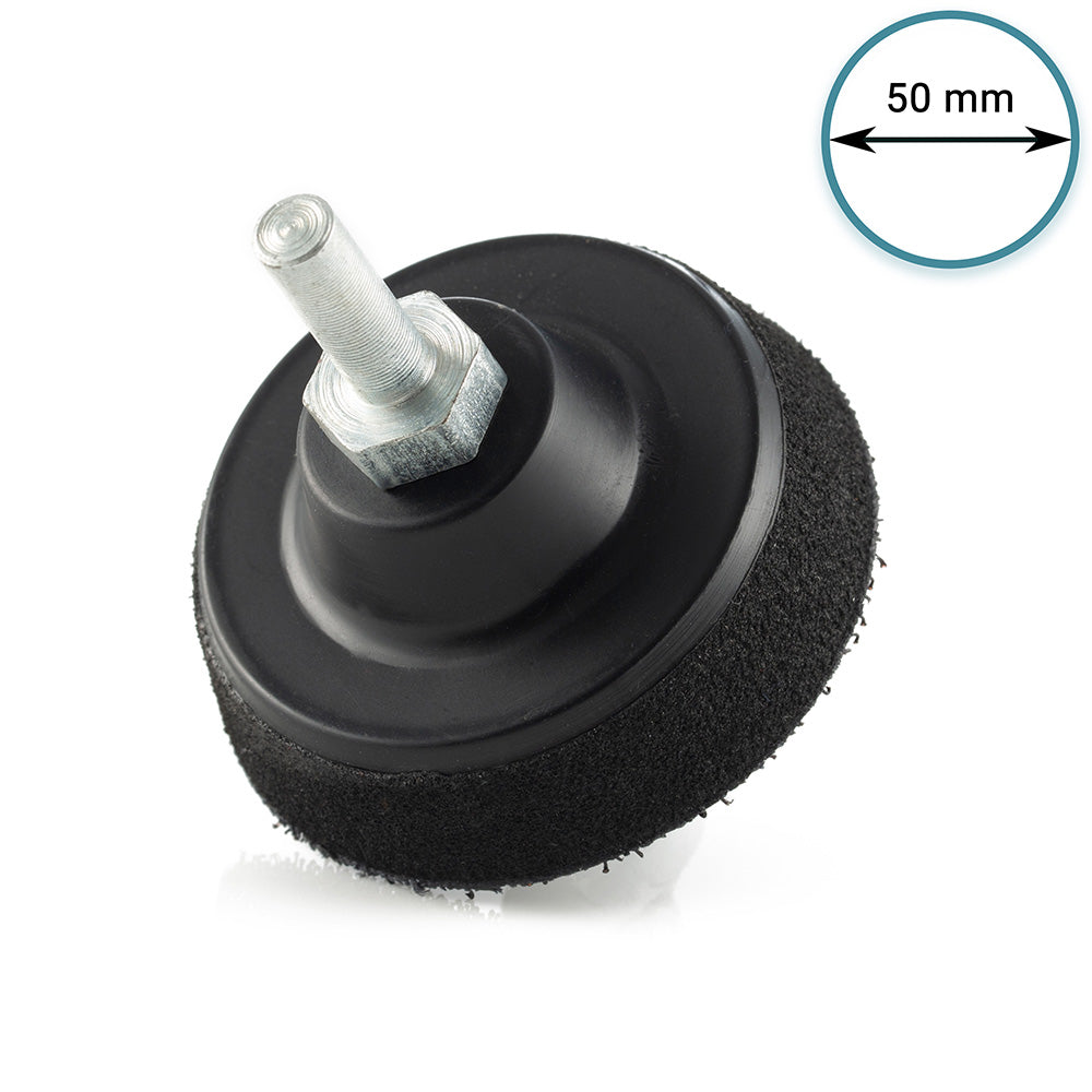 50mm ( 2") Spindle backing pad for electric drill - medium