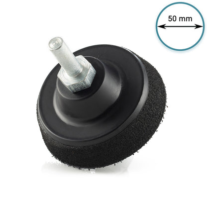50mm ( 2") Spindle backing pad for electric drill - medium
