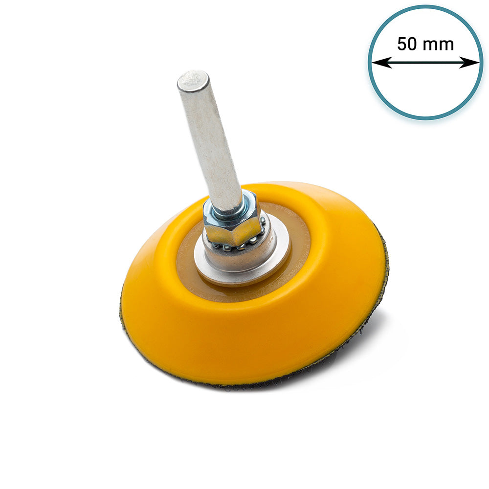 50mm ( 2") Spindle backing pad for electric drill - soft
