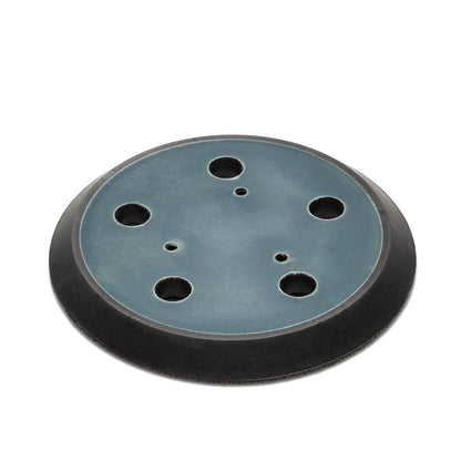 5+3 Sander Backing Pad / 5" 125mm - 5 Holes Black Foam