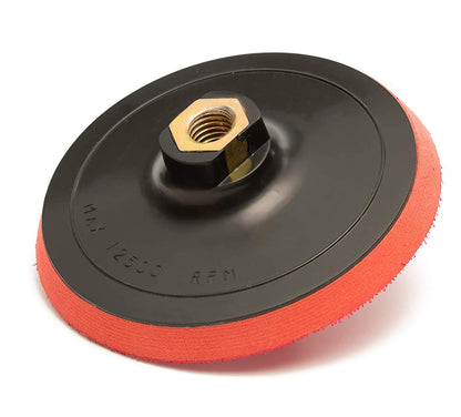 115mm ( 4.5") Rotary polishing backing pad 5/8"-11 - Hard