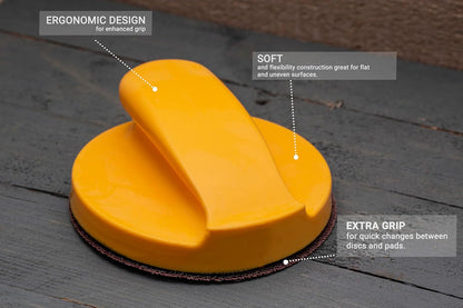 Hand-held Sanding Block - Semi Flexible  / 5" 125mm