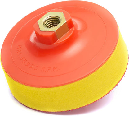 100 mm ( 4") Rotary buffing backing pad 5/8"-11 - Hard