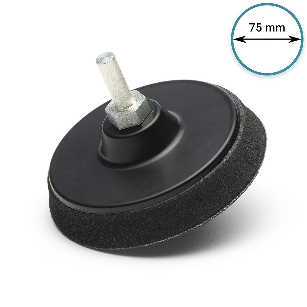 75mm ( 3") Spindle Pad PSA M6 - medium