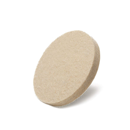 Quick-Lock Felt Buffing Pad / 3" (75 mm) - 3 pk Felt Pads