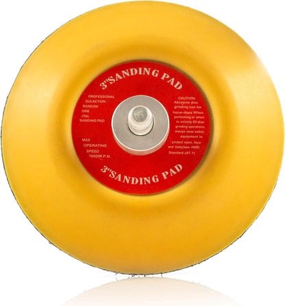 75mm ( 3") Dual Action Backing Pad 1/4"-20 - medium profile