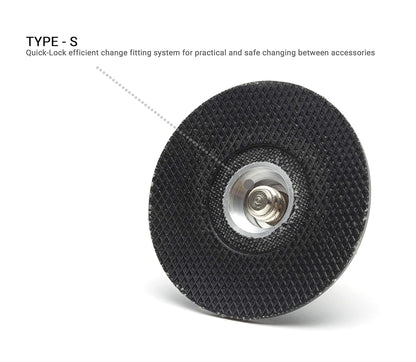 R-type Roll-on Backer Quick-Lock / 3" (75 mm)