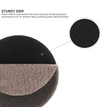 115mm ( 4.5") Spindle Pad - Rubber rigid