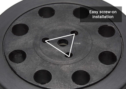 8+1+3 Sander Backing Pad / 5" 125mm Hook and Loop