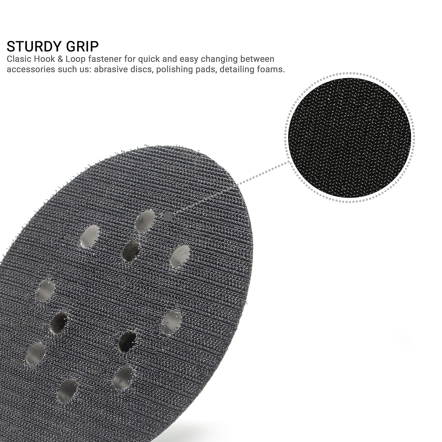 8+3 Sander Backing Pad / 5" 125mm