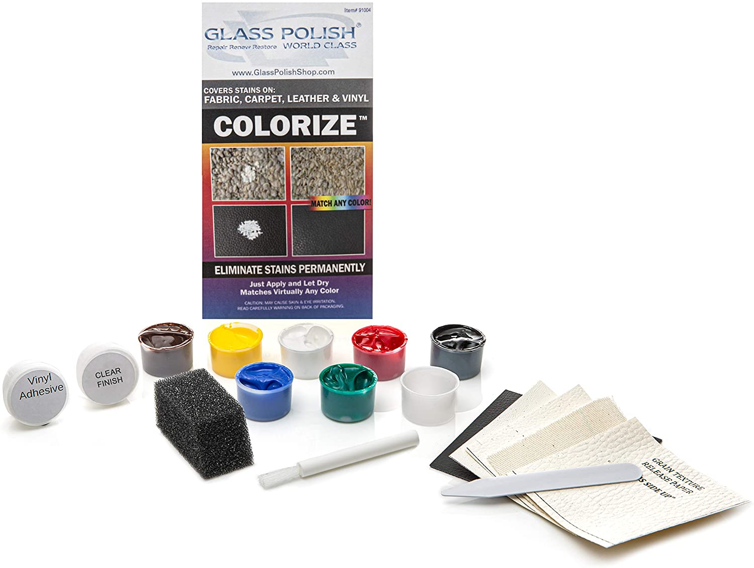 Colourize™ Leather, Vinyl, Fabric & Carpet Repair Kit – DIY Repairs in Minutes
