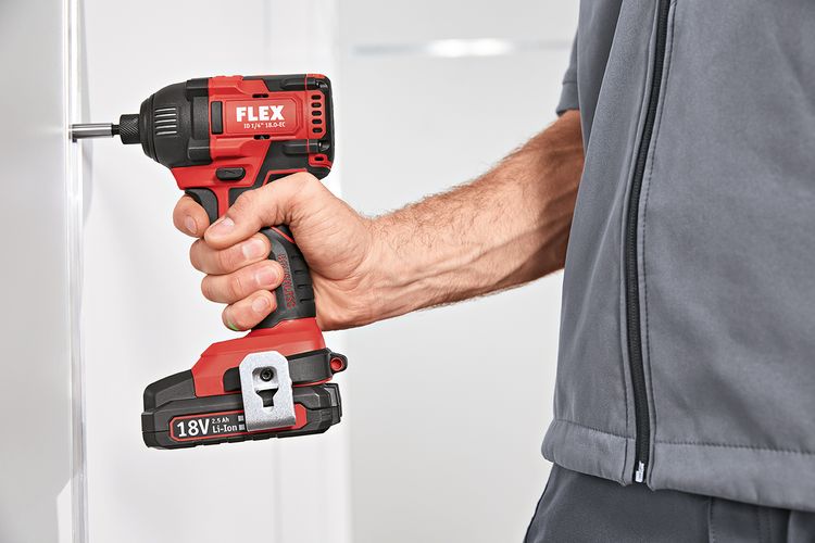 Flex ID 1/4" 18.0-EC Cordless impact drill set